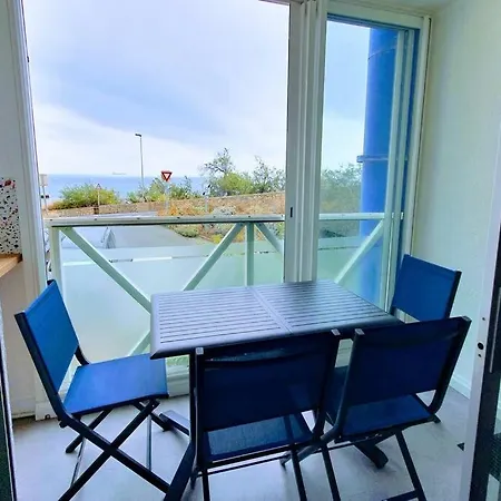 Le Marty 9 Vue Mer Loggia Climatise Piscine Centre Sète Buitenkant foto